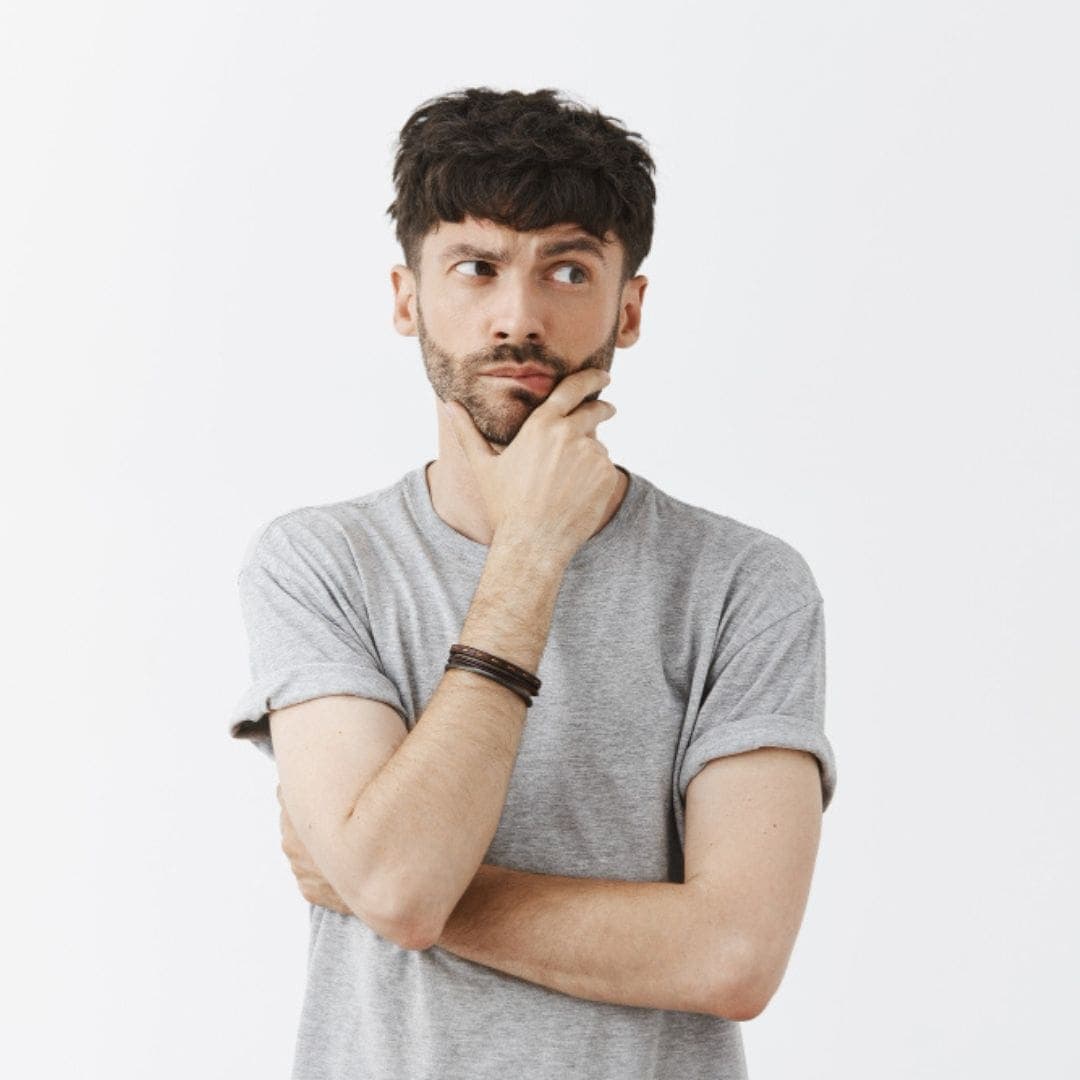 Person happy knowing the value of their property.